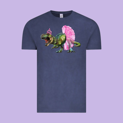 Vintage Tee balerina t rex dinosaur with tutu