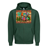 Sports Green home Zipper Hoodie - JahusDesignShop