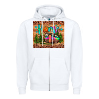 White home Zipper Hoodie - JahusDesignShop