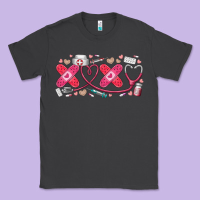Xoxo Valentine Classic Tee Designed By Racoondesign