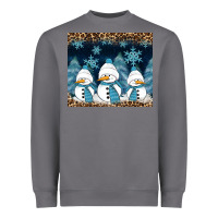 Storm snowman winter Heavyweight Sweatshirt - RanaPortraitStore