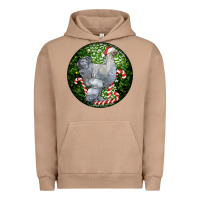 Pigment Burro brahma chicken christmas Urban Hoodie - LillyAllenDesigns