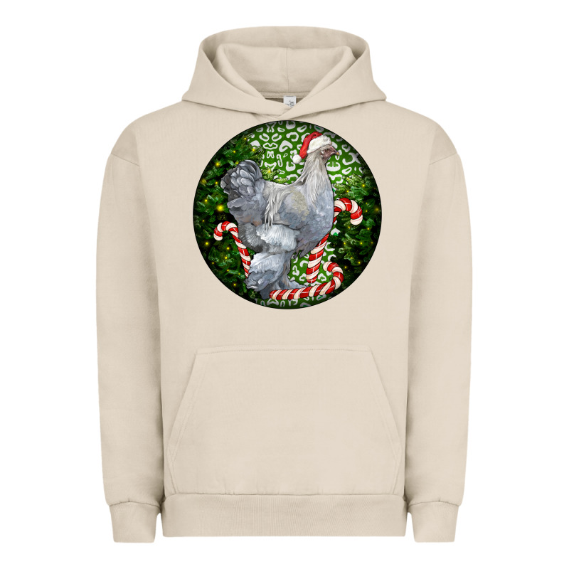 Brahma Chicken Christmas Urban Hoodie by LillyAllenDesigns | Teevron