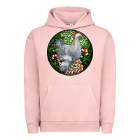 Pigment Salmon brahma chicken christmas Urban Hoodie - LillyAllenDesigns