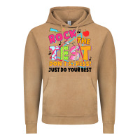 Vintage Camel rock the test don't stress! just do your best Vintage Hoodie - JahusDesignShop