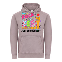 Vintage Zinc rock the test don't stress! just do your best Vintage Hoodie - JahusDesignShop