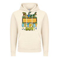 Vintage Artic customized dinosaur birthday boy Vintage Hoodie - MaliasSmallBusiness