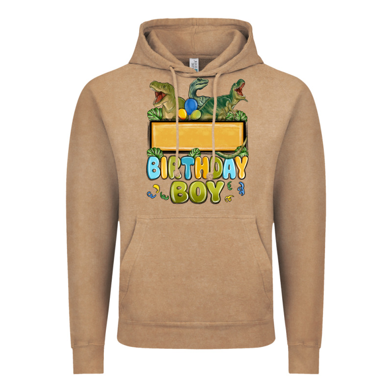 Customized Dinosaur Birthday Boy Vintage Hoodie by MaliasSmallBusiness | Teevron