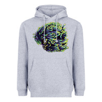 Heather Grey Sea Coral Heavyweight Hoodie - LillyAllenDesigns
