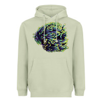Matcha Sea Coral Heavyweight Hoodie - LillyAllenDesigns