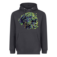 Smoke Sea Coral Heavyweight Hoodie - LillyAllenDesigns