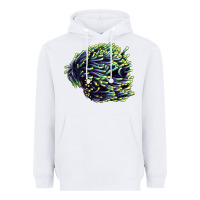 White Sea Coral Heavyweight Hoodie - LillyAllenDesigns