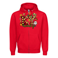 Red ky kentucky christmas Zipper Hoodie - AdoDesignShop