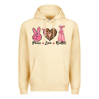Pina Colada peace love ballet Premium Hoodie - NancyCooperArtShop