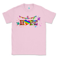 Bubblegum Pink lgbtq hope  libbey glass Classic Tee - HRA Design Shop