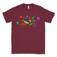 Burgundy lgbtq hope  libbey glass Classic Tee - HRA Design Shop