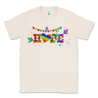 Natural lgbtq hope  libbey glass Classic Tee - HRA Design Shop