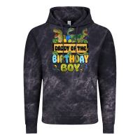 Cloud Black daddy of the birthday boy Vintage Hoodie - MaliasSmallBusiness