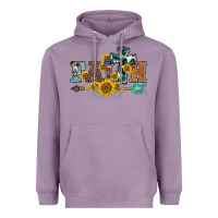 Lavender western faith arrow sunflowers Heavyweight Hoodie - BarkalooDesign