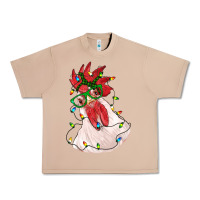 Burro christmas rooster with lights Urban Heavy Tee - RanaPortraitStore