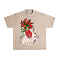 French Oak christmas rooster with lights Urban Heavy Tee - RanaPortraitStore