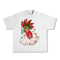 Lunar Rock christmas rooster with lights Urban Heavy Tee - RanaPortraitStore