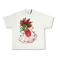 Pistachio christmas rooster with lights Urban Heavy Tee - RanaPortraitStore