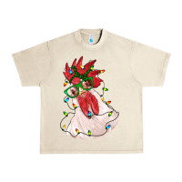 Sandshell christmas rooster with lights Urban Heavy Tee - RanaPortraitStore