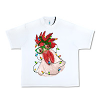 White christmas rooster with lights Urban Heavy Tee - RanaPortraitStore
