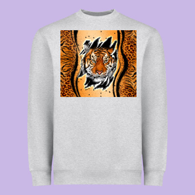 Heavyweight Sweatshirt tiger scratch mark