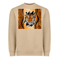 Mushroom tiger scratch mark Heavyweight Sweatshirt - RanaPortraitStore