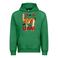Emerald christmas llama Urban Hoodie - LillyAllenDesigns