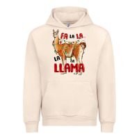 Sandshell christmas llama Urban Hoodie - LillyAllenDesigns