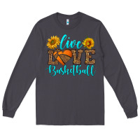 Smoke live love basketball Long Sleeve Tee - HRA Design Shop