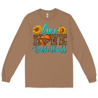 Toasted Coconut live love basketball Long Sleeve Tee - HRA Design Shop