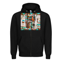 Black love camp Zipper Hoodie - JahusDesignShop