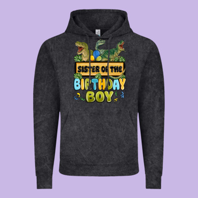 Vintage Hoodie sister of the birthday boy