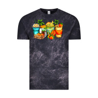 Cloud Black mango farm fresh coffee cups Vintage Tee - Zillion Design Studio