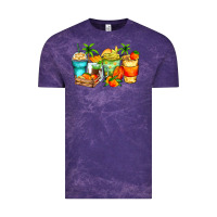 Cloud Purple mango farm fresh coffee cups Vintage Tee - Zillion Design Studio