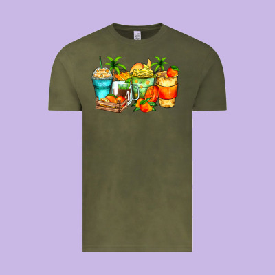 Mango Farm Fresh Coffee Cups Vintage Tee Designed By Zillion Design Studio