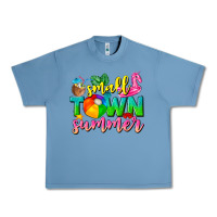 Pebble Blue small town summer tbw Urban Heavy Tee - texasbilliewilder