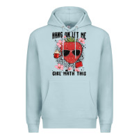 Blue Mist hang on let me girl math this Premium Hoodie - MaliasSmallBusiness