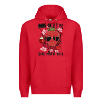 Red hang on let me girl math this Premium Hoodie - MaliasSmallBusiness