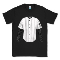 Black baseball uniform fa element Classic Tee - FaDigitalArtStudio