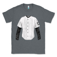 Charcoal Heather baseball uniform fa element Classic Tee - FaDigitalArtStudio