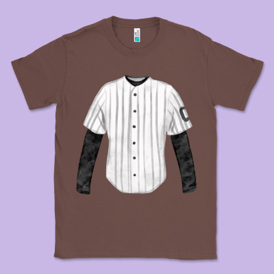 Baseball Uniform Fa Element Classic Tee Designed By Fadigitalartstudio
