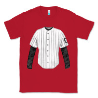 Red baseball uniform fa element Classic Tee - FaDigitalArtStudio