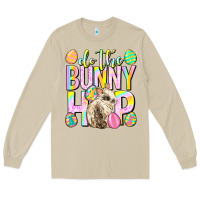 Mushroom Do the bunny hop Easter Day Long Sleeve Tee - Neo Western