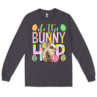 Smoke Do the bunny hop Easter Day Long Sleeve Tee - Neo Western