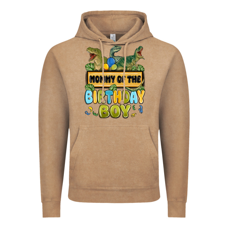 Mommy Of The Birthday Boy Vintage Hoodie by MaliasSmallBusiness | Teevron